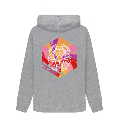 Soft Style // Lion Design (Colorful Symbol) // Men's Hoodie