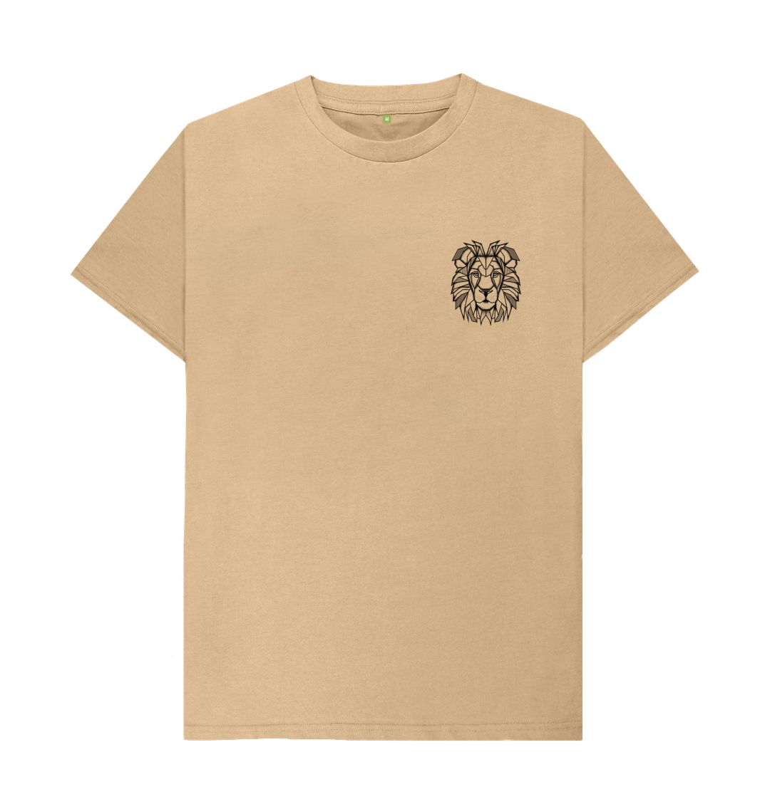 Sand Soft Style \/\/ Lion Design \/\/ Men's T-Shirt