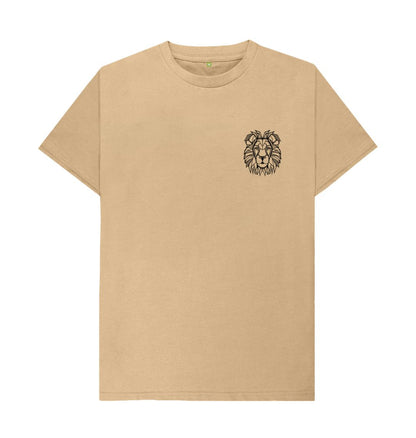 Sand Soft Style \/\/ Lion Design \/\/ Men's T-Shirt