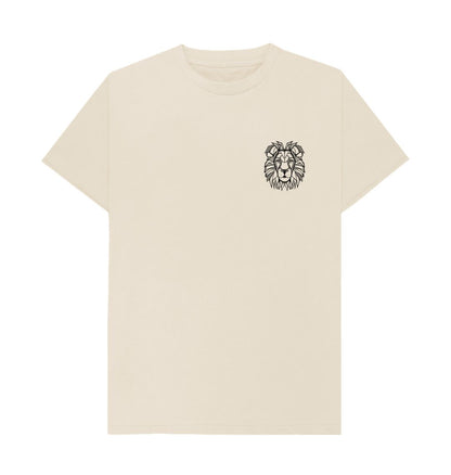 Oat Soft Style \/\/ Lion Design \/\/ Men's T-Shirt