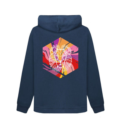 Soft Style // Lion Design (Colorful Symbol) // Men's Hoodie